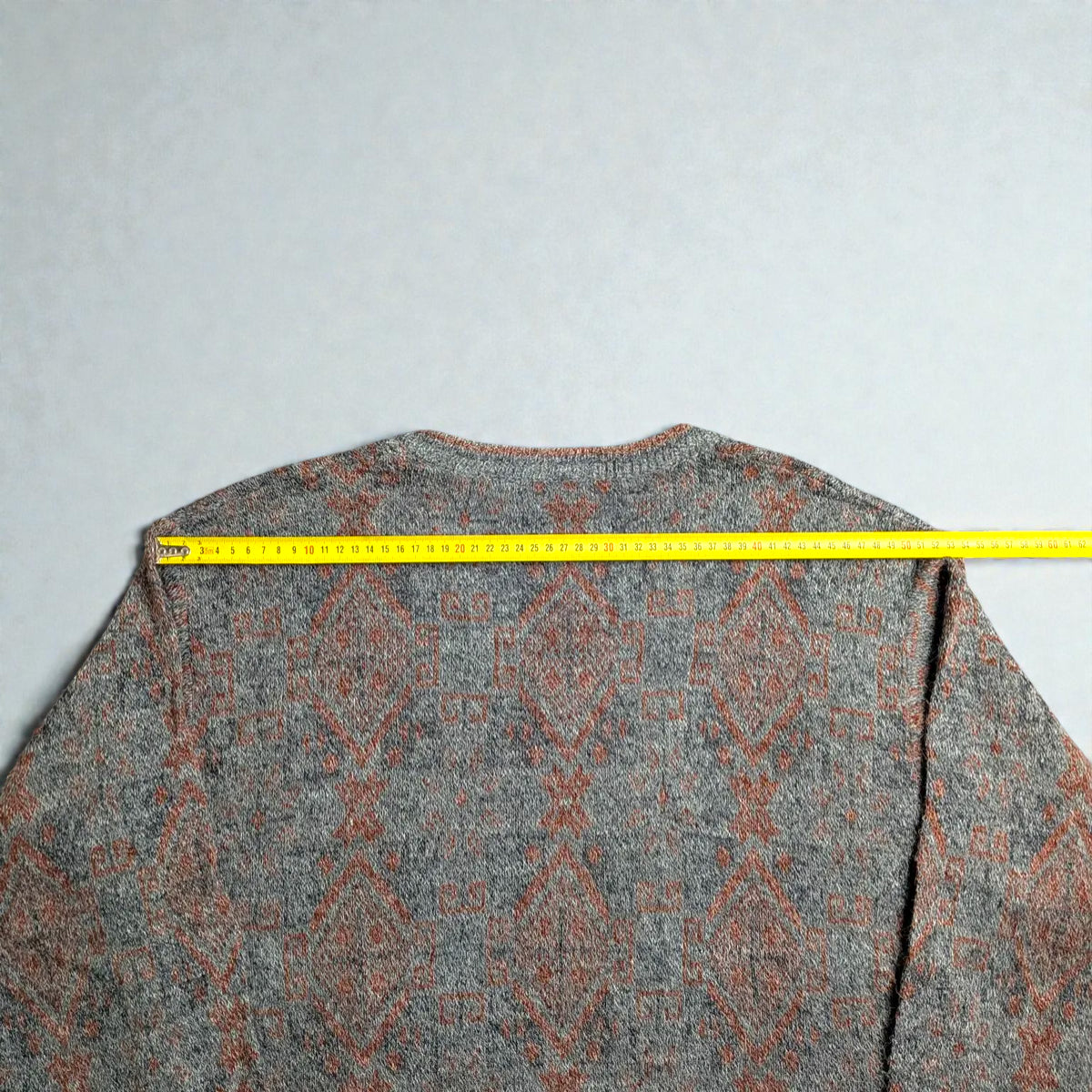 Vintage 80s/90s Nordic Cozy Jacquard Sweater - M/L