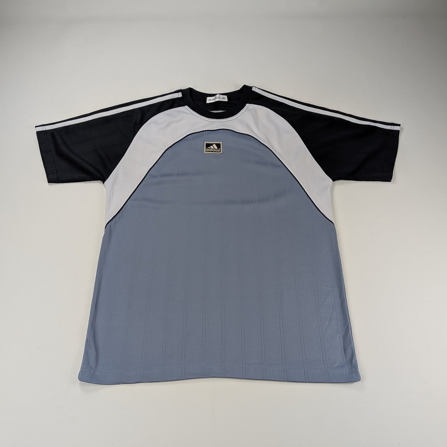 T-shirt tecnica Adidas vintage Y2K football training retro - M/L