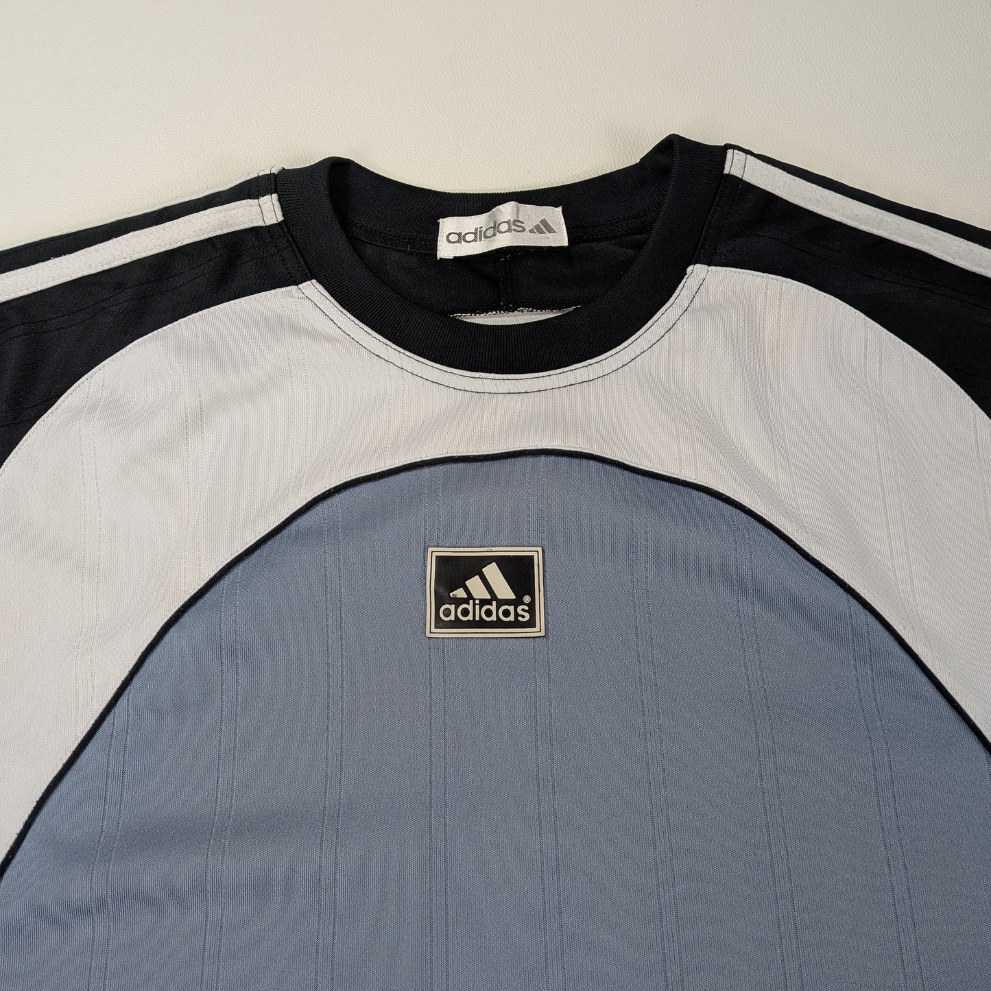 T-shirt tecnica Adidas vintage Y2K football training retro - M/L