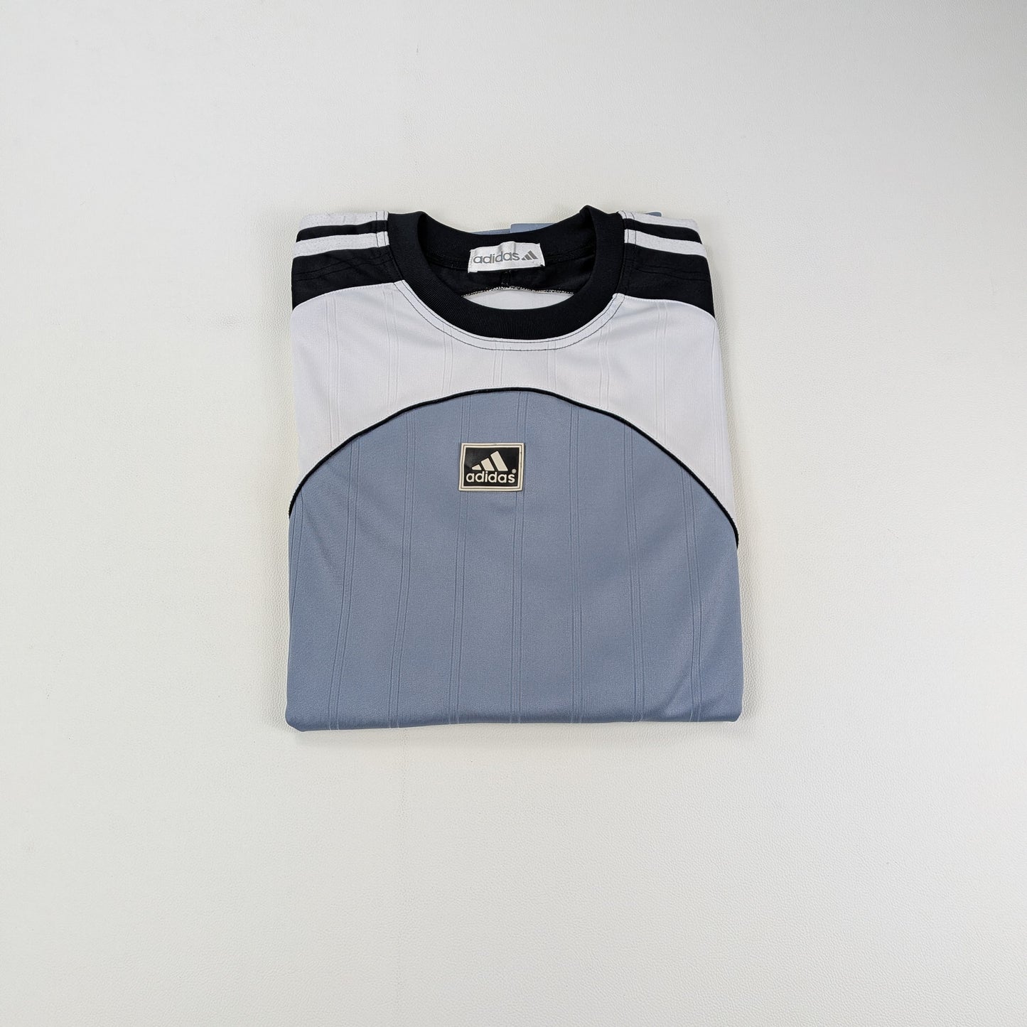 T-shirt tecnica Adidas vintage Y2K football training retro - M/L