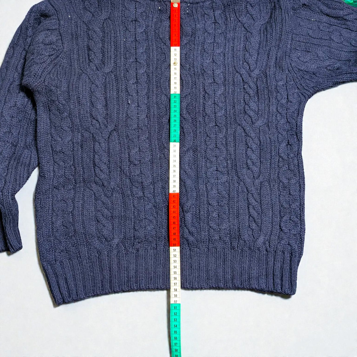 Maglione Vintage Fisherman Aran - S