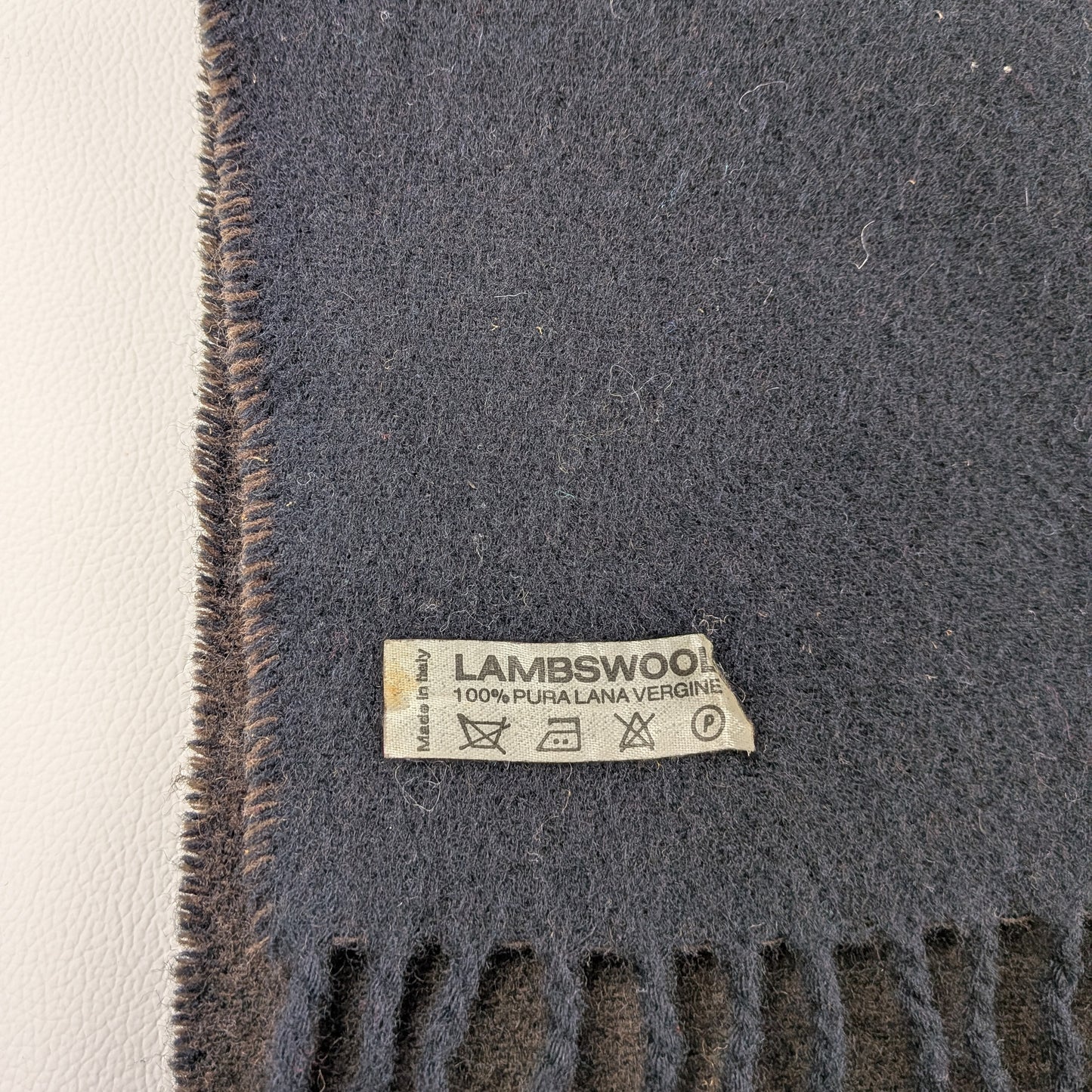 Sciarpa vintage made in Italy Gian Marco Venturi in 100% lana