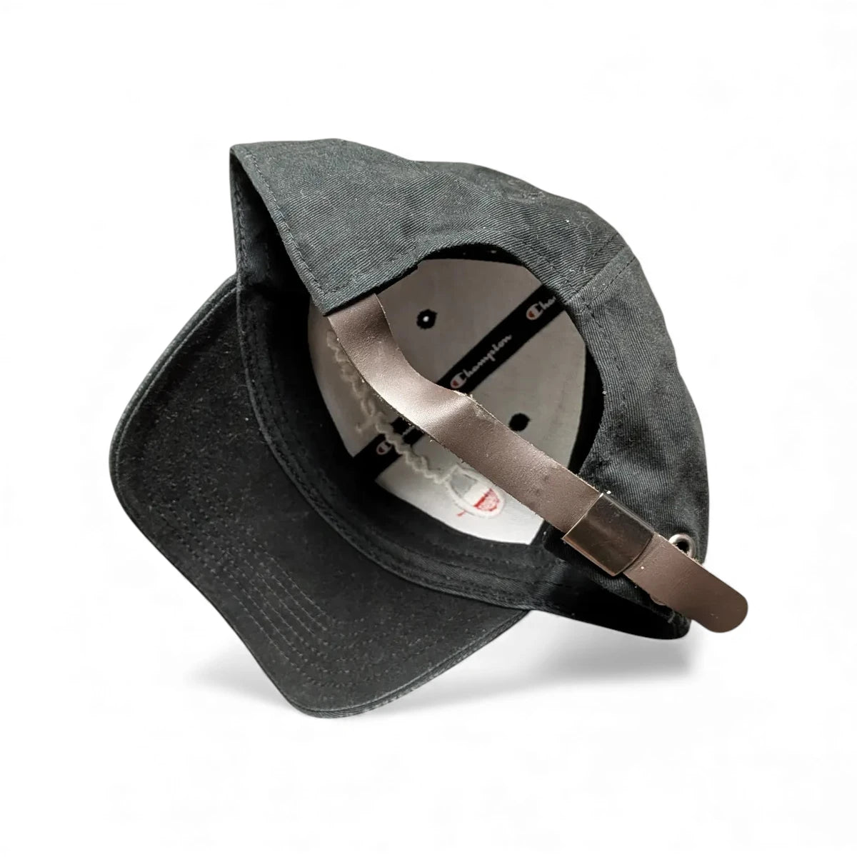 Cappellino Champion nero sportivo con cinturino