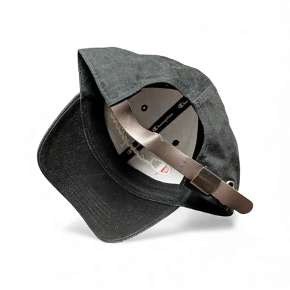 Cappellino Champion nero sportivo con cinturino