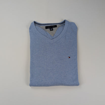 Maglione Tommy Hilfiger con scollo a V ivy league - M