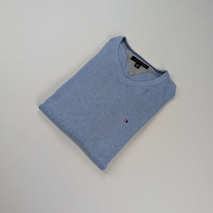 Maglione Tommy Hilfiger con scollo a V ivy league - M