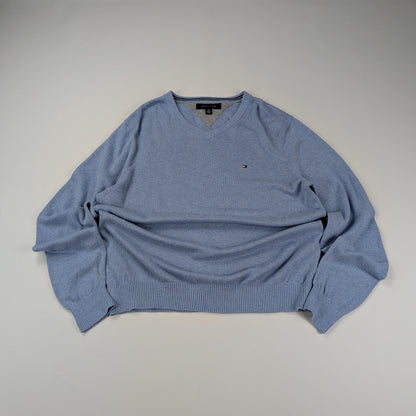 Maglione Tommy Hilfiger con scollo a V ivy league - M