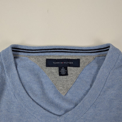 Maglione Tommy Hilfiger con scollo a V ivy league - M