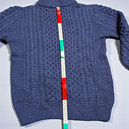 Maglione vintage Original Aran Company in pura lana merino - S