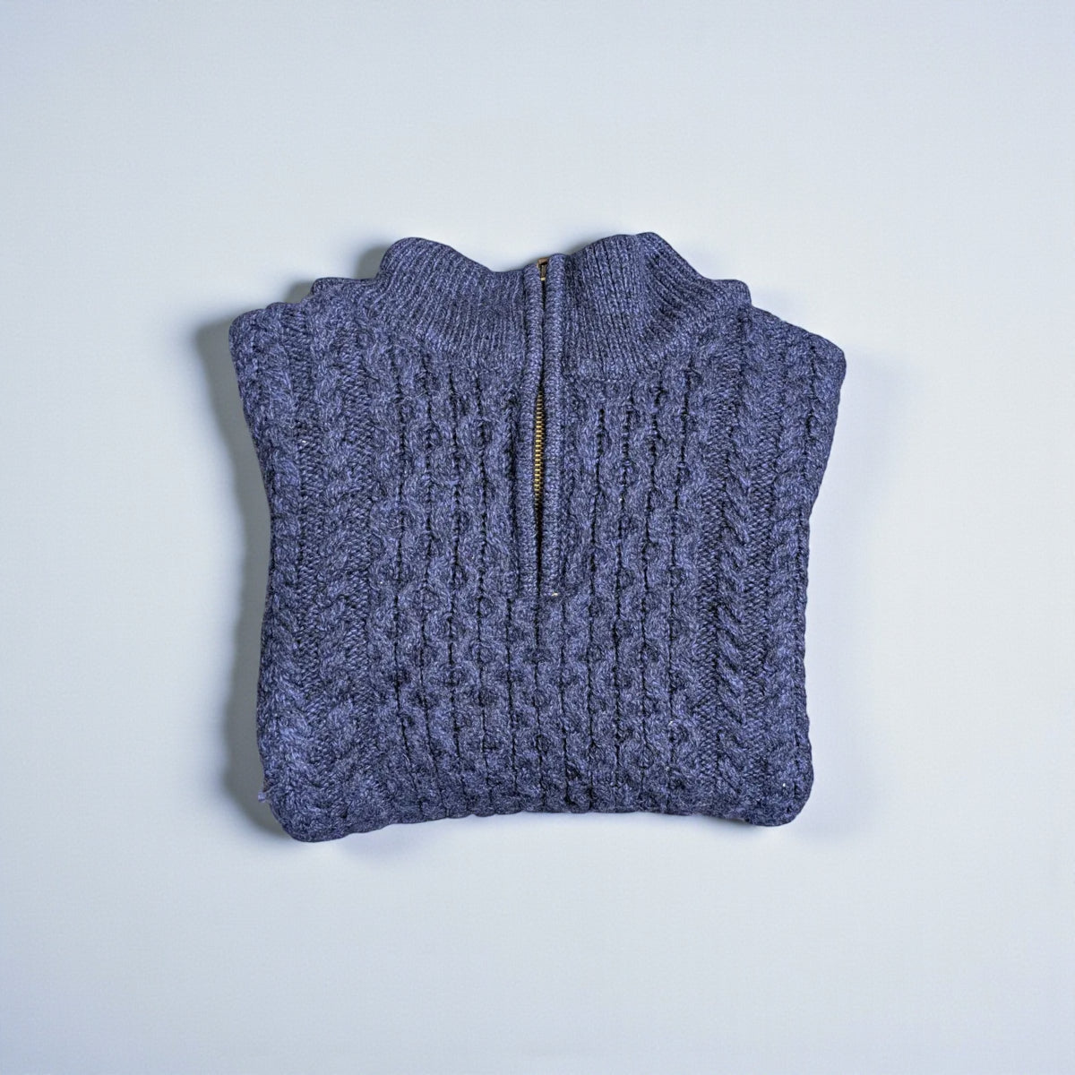 Maglione vintage Original Aran Company in pura lana merino - S