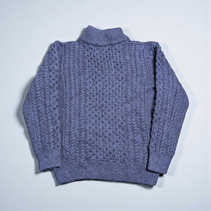 Maglione vintage Original Aran Company in pura lana merino - S