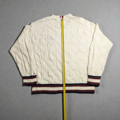 Tommy Hilfiger Monogram Wool Blend Sweater - L