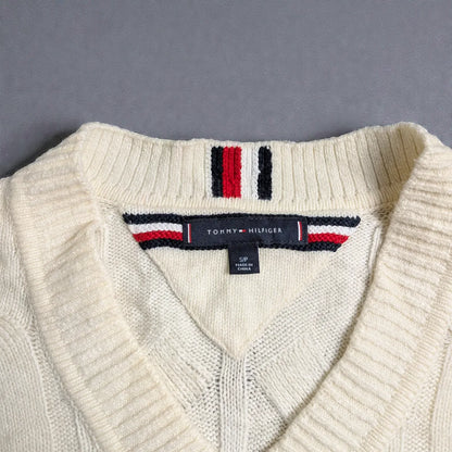Tommy Hilfiger Monogram Wool Blend Sweater - L