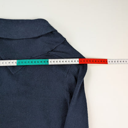 Maglione Tommy Hilfiger vintage con collo sciallato - S/M