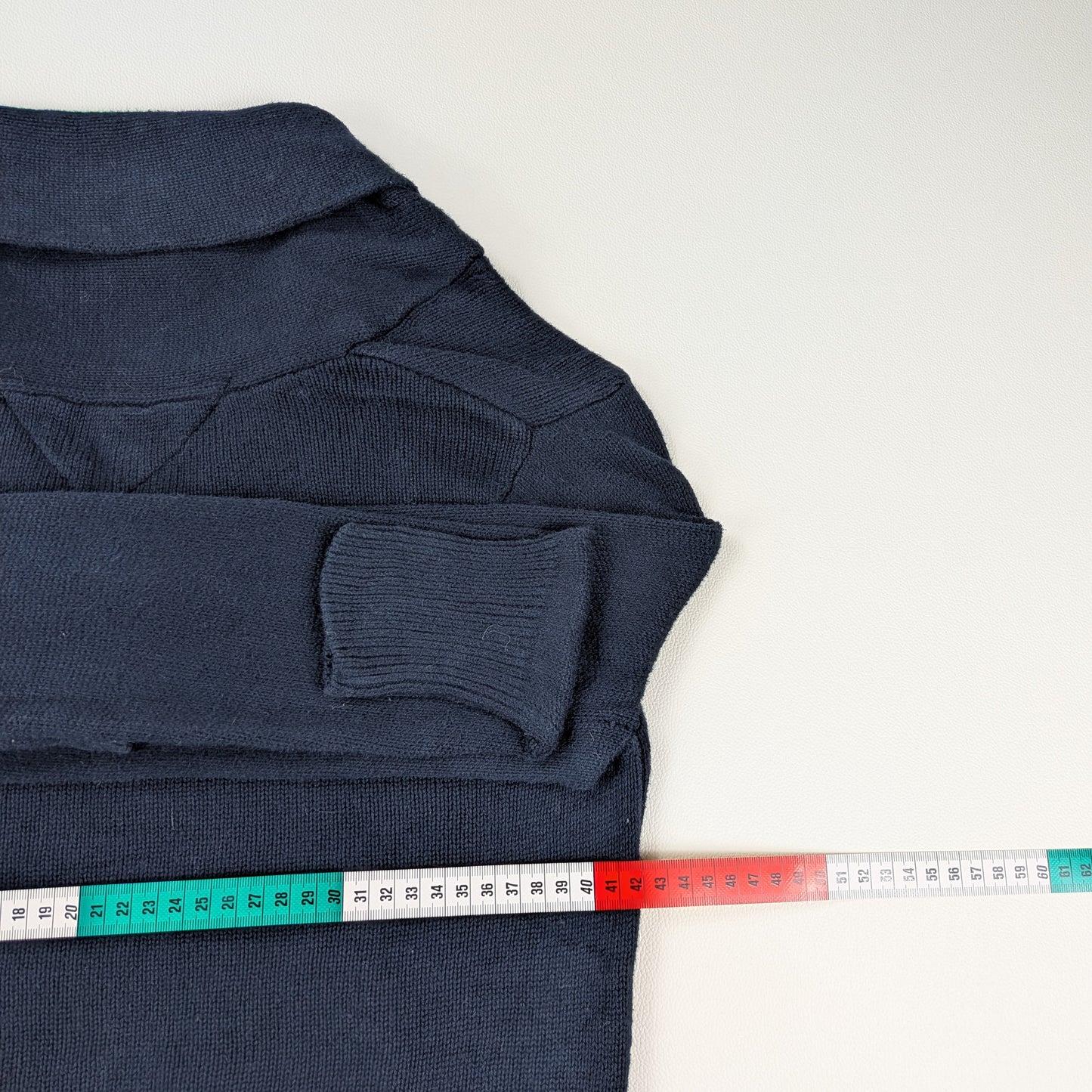 Maglione Tommy Hilfiger vintage con collo sciallato - S/M