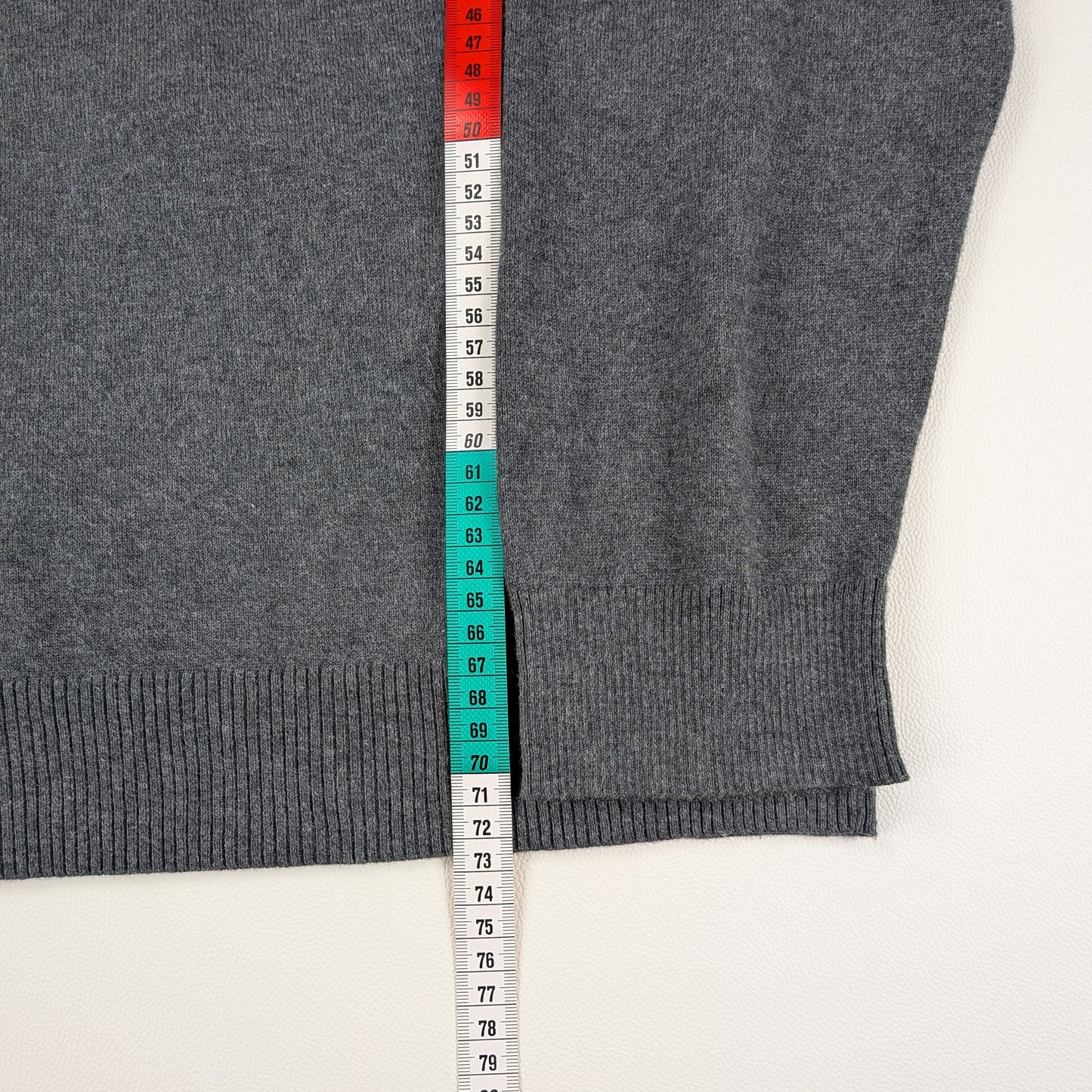 Cardigan Nautica vintage minimal cotone Pima - 2XL/3XL