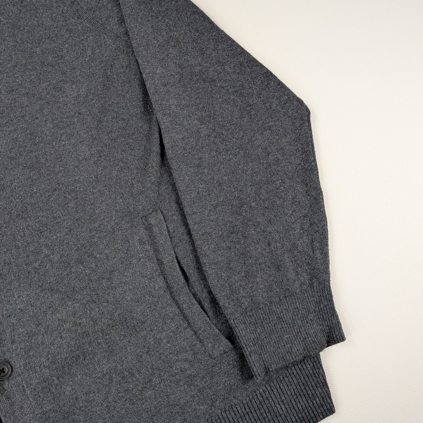 Cardigan Nautica vintage minimal cotone Pima - 2XL/3XL