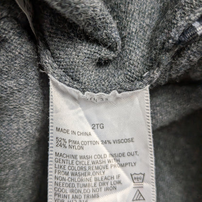 Cardigan Nautica vintage minimal cotone Pima - 2XL/3XL