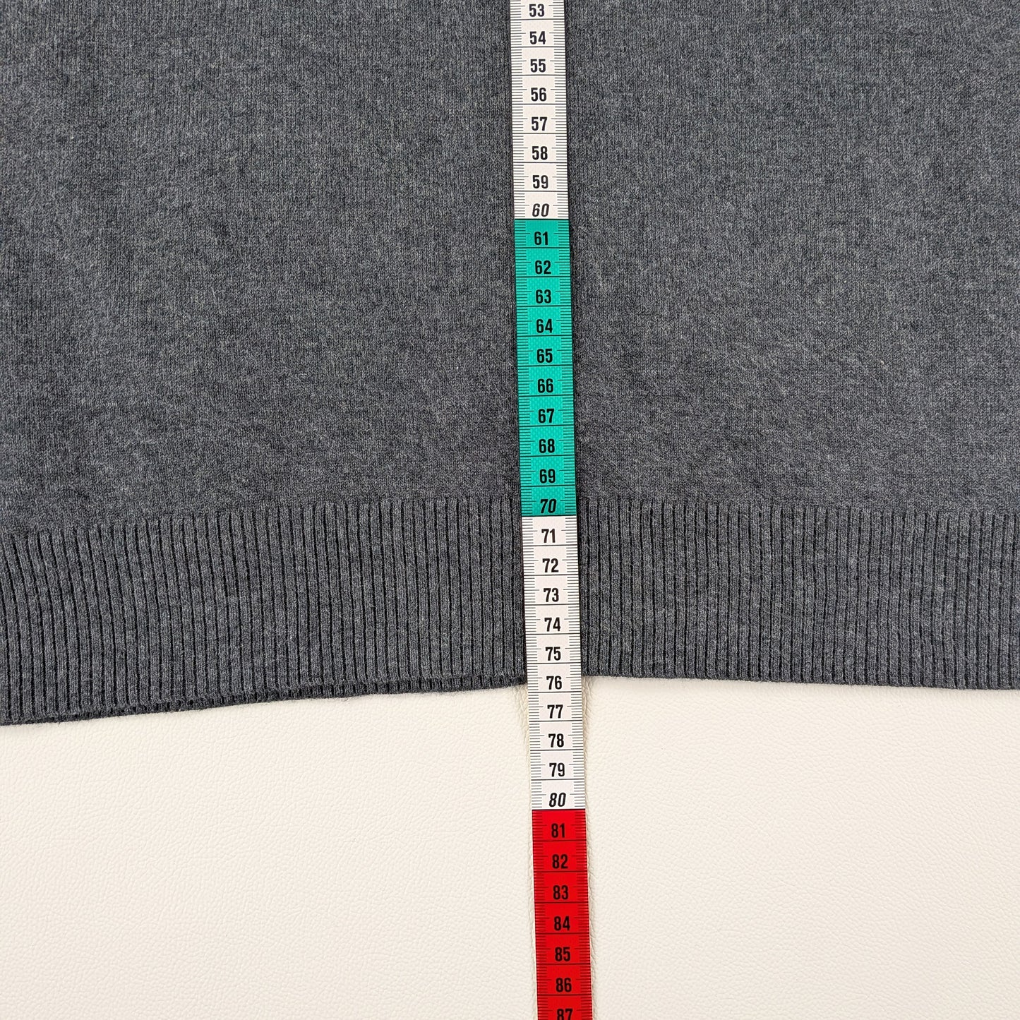 Cardigan Nautica vintage minimal cotone Pima - 2XL/3XL