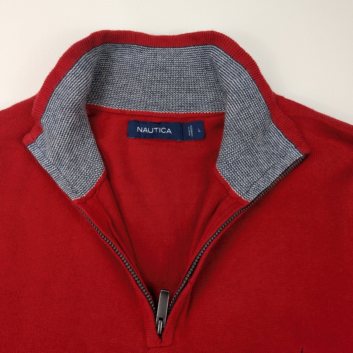 Maglione Nautica vintage preppy anni 90 - L