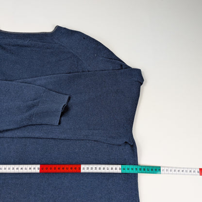 Cardigan Nautica vintage anni 90 oversize modal luxury - 2XL