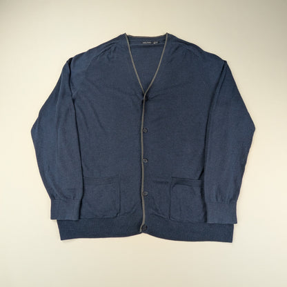 Cardigan Nautica vintage anni 90 oversize modal luxury - 2XL