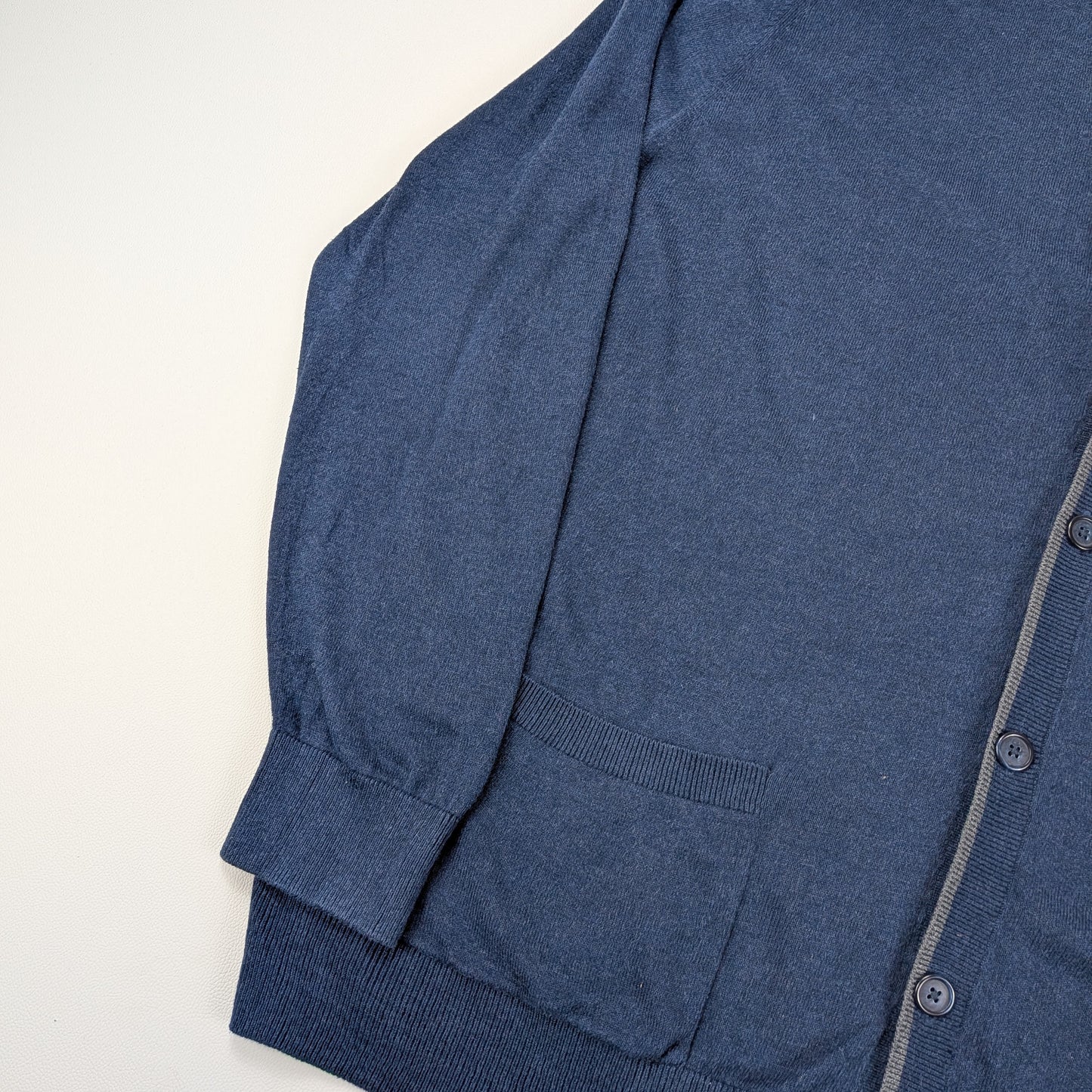 Cardigan Nautica vintage anni 90 oversize modal luxury - 2XL