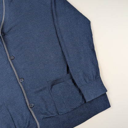 Cardigan Nautica vintage anni 90 oversize modal luxury - 2XL
