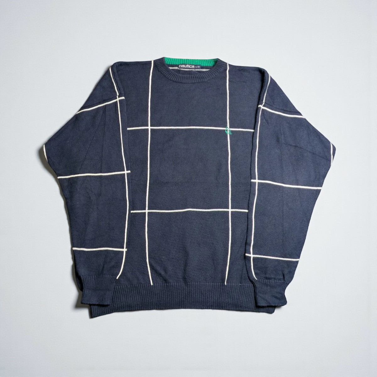 Maglione vintage Nautica anni ’90 oversize - L/XL