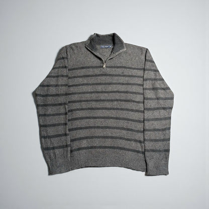 Maglione vintage Nautica in cotone con collo alto - L