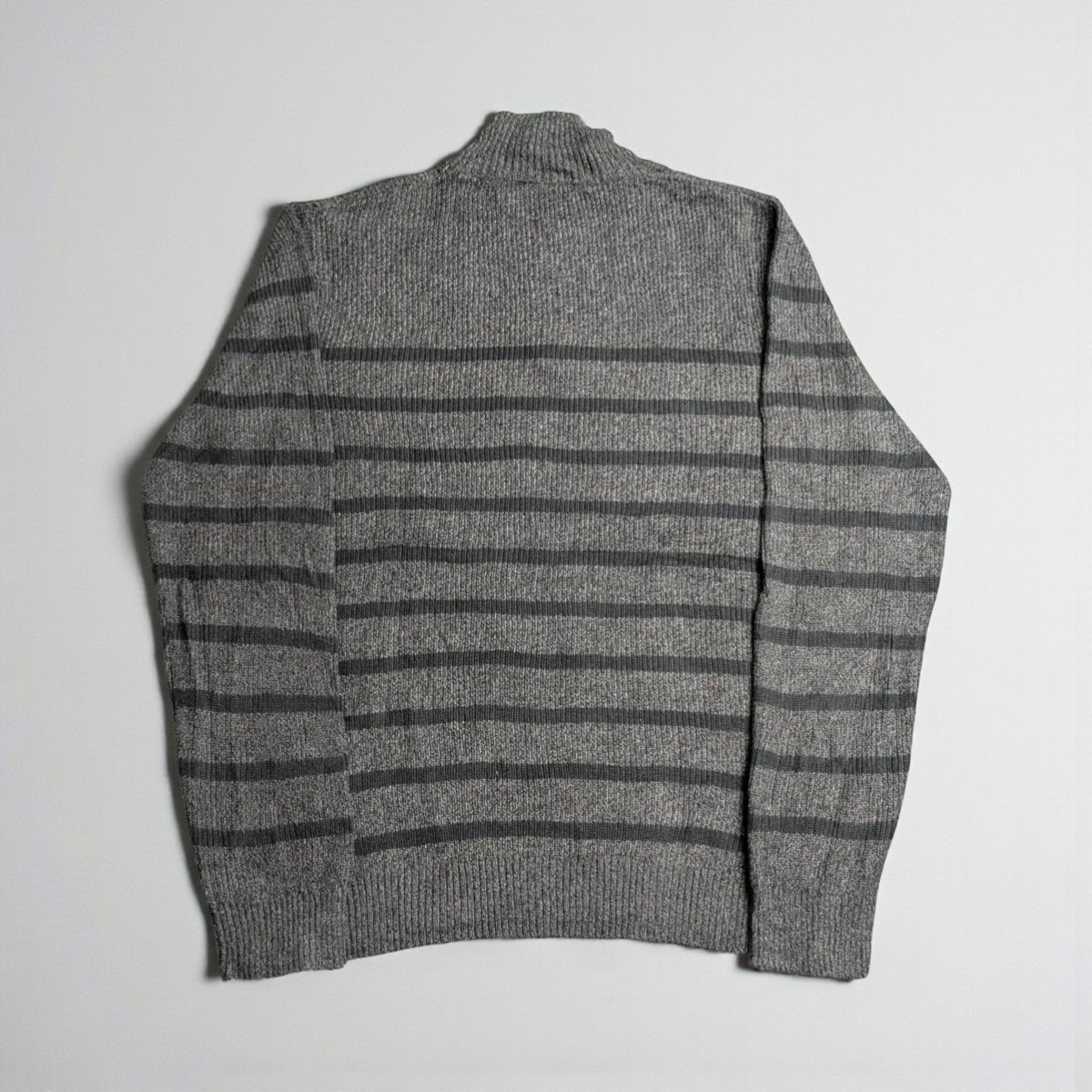 Maglione vintage Nautica in cotone con collo alto - L