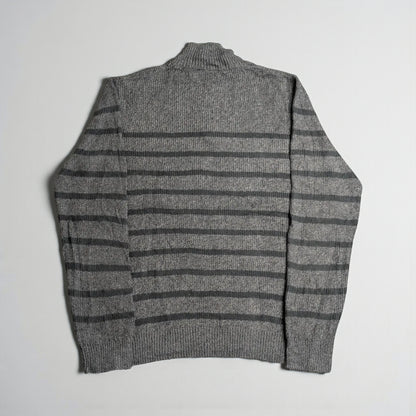 Maglione vintage Nautica in cotone con collo alto - L