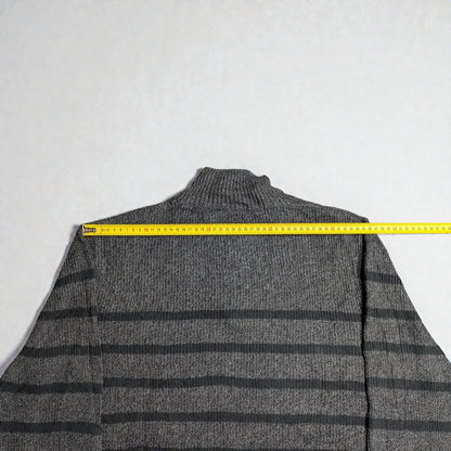 Maglione vintage Nautica in cotone con collo alto - L
