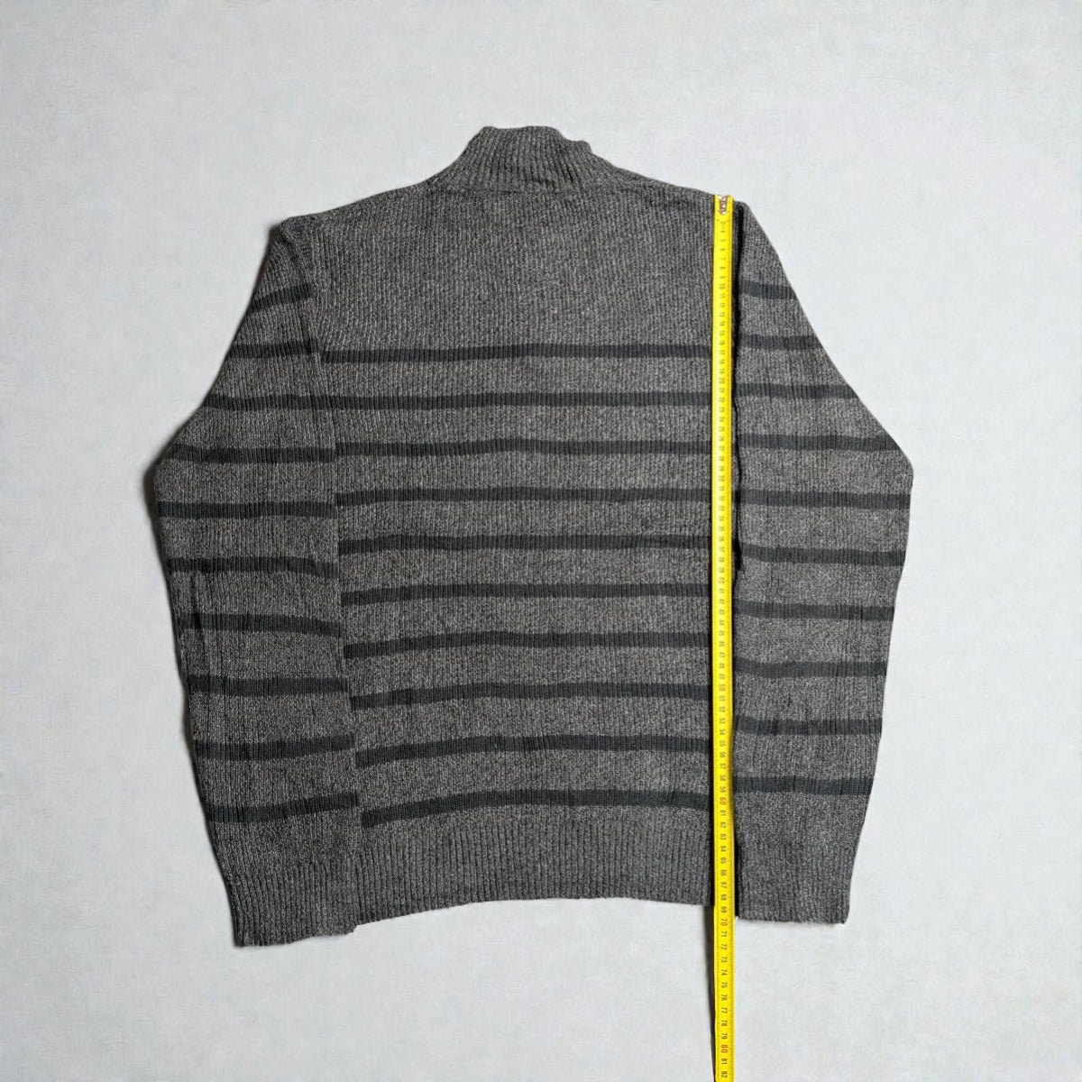 Maglione vintage Nautica in cotone con collo alto - L