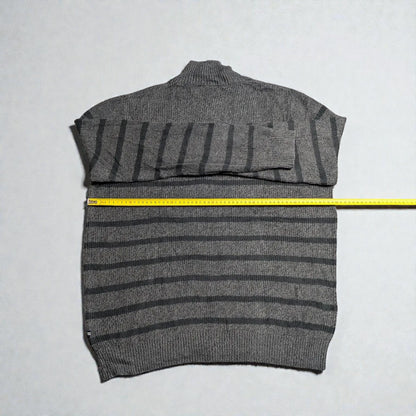 Maglione vintage Nautica in cotone con collo alto - L
