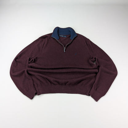 Maglione vintage Nautica sailor-preppy retro - M