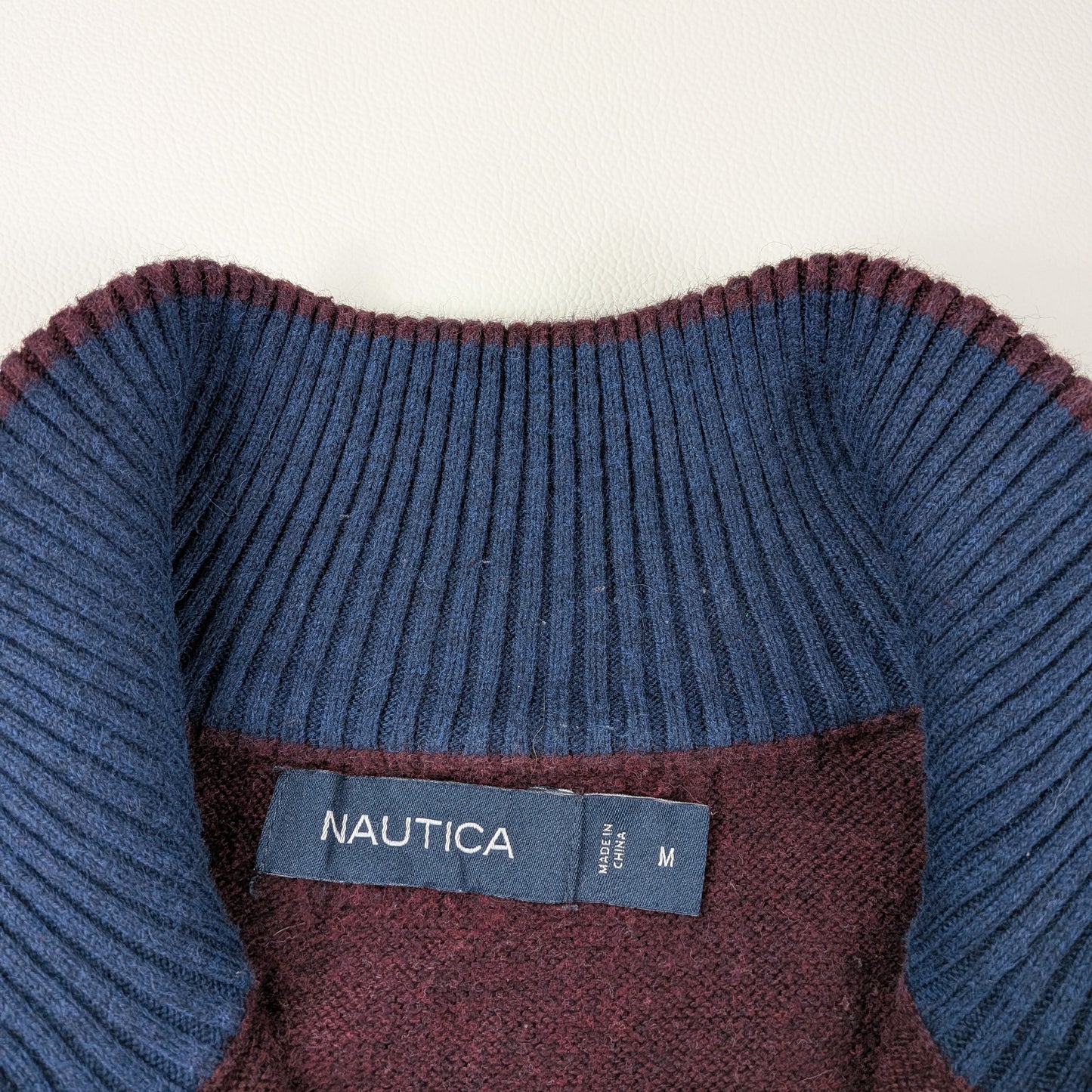 Maglione vintage Nautica sailor-preppy retro - M