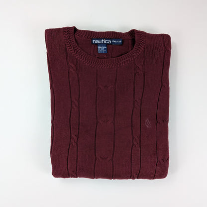 Maglione Nautica vintage oversize preppy - 2XL