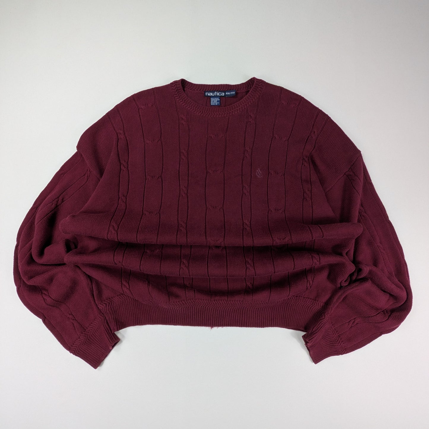 Maglione Nautica vintage oversize preppy - 2XL