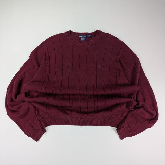 Maglione Nautica vintage oversize preppy - 2XL