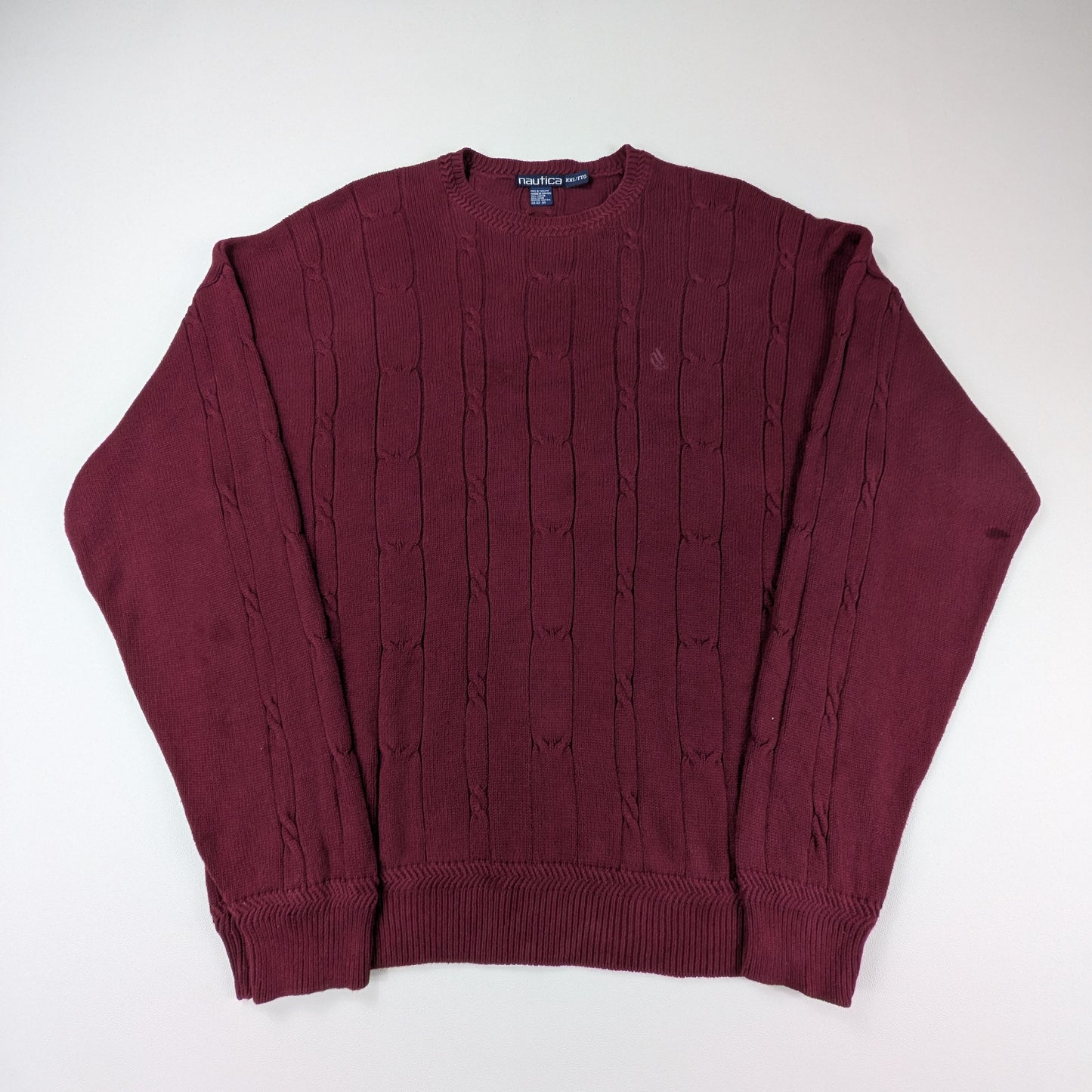 Maglione Nautica vintage oversize preppy - 2XL