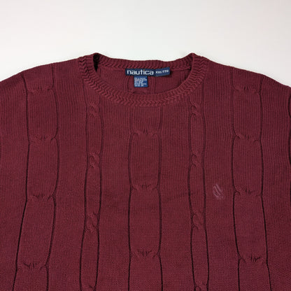 Maglione Nautica vintage oversize preppy - 2XL