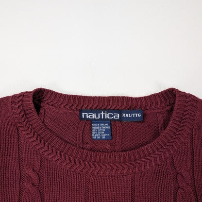 Maglione Nautica vintage oversize preppy - 2XL