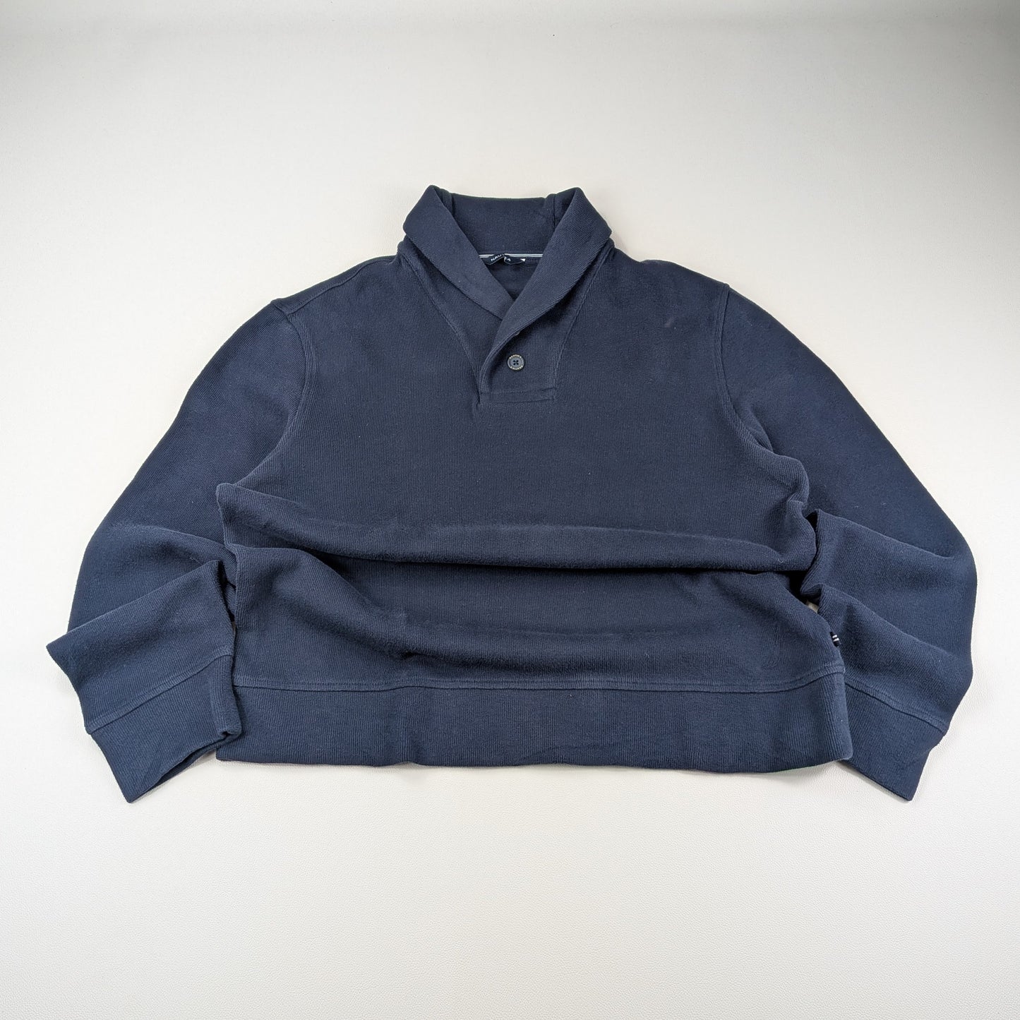 Maglione vintage Nautica collo a scialle anni 90 - XL