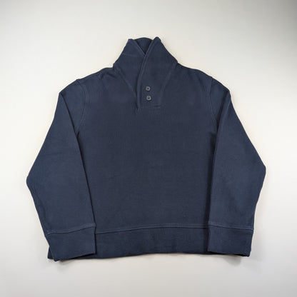 Maglione vintage Nautica collo a scialle anni 90 - XL