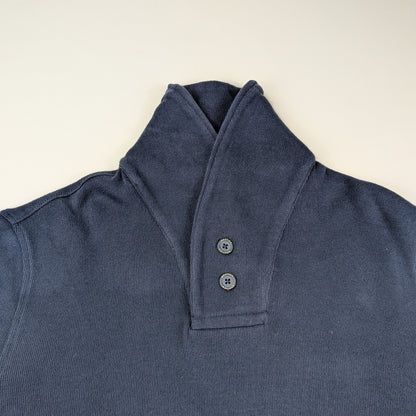 Maglione vintage Nautica collo a scialle anni 90 - XL