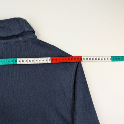 Maglione vintage Nautica collo a scialle anni 90 - XL