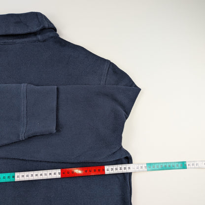Maglione vintage Nautica collo a scialle anni 90 - XL
