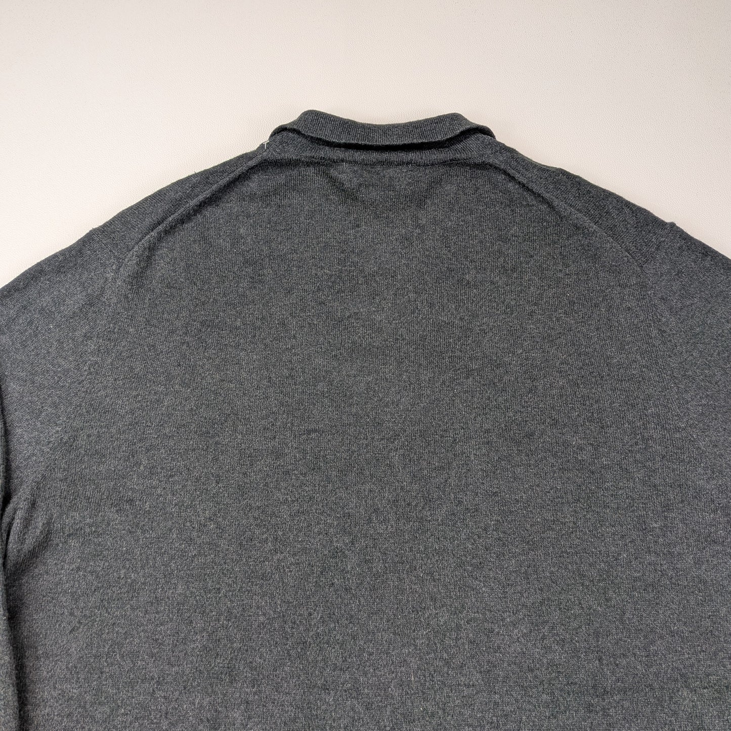 Maglione polo Eddie Bauer vintage anni 90 cotone cashmere - L Tall / XL