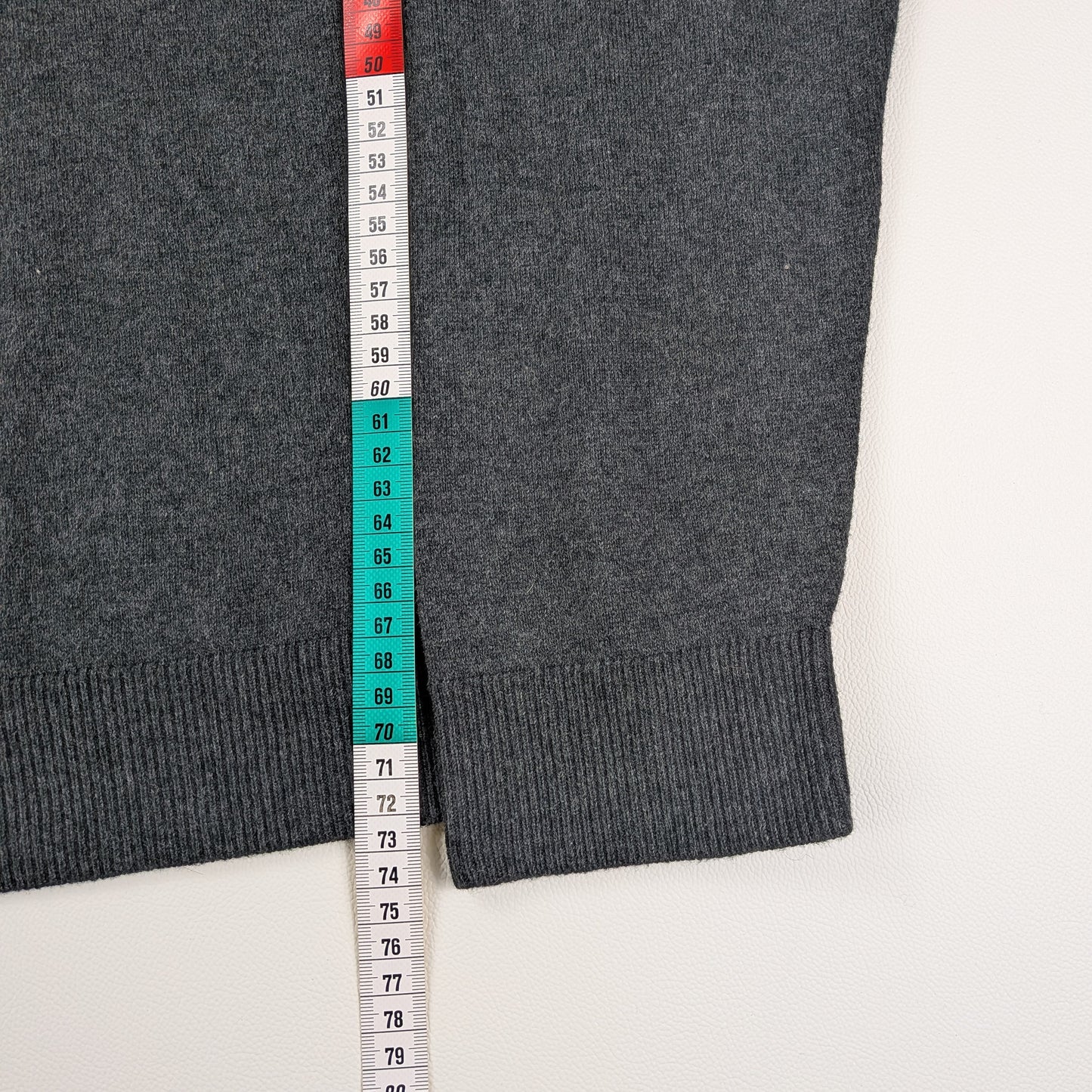 Maglione polo Eddie Bauer vintage anni 90 cotone cashmere - L Tall / XL